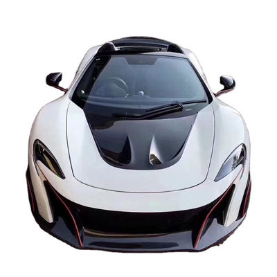 ผลิตภัณฑ์ใหม่สําหรับ McLaren MP4-12C 650S โฮดไฟเบอร์คาร์บอน Mp4-12c 650S ปรับปรุงกระเบื้องหมวก P1 Style และหมวกเครื่อง