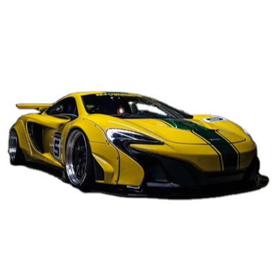 สําหรับ McLaren 650S 625c Wide-body Kit 650S 625c อัพเกรดล็อคเบอร์หน้าและหลัง