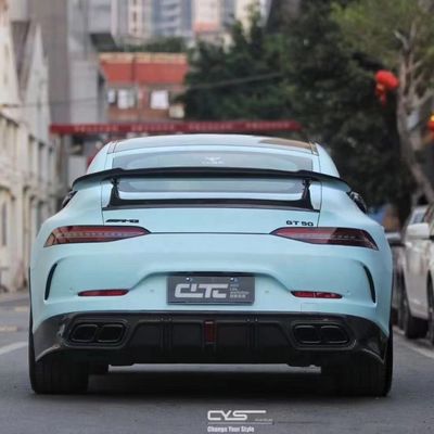 อะไหล่รถยนต์สําหรับ Mercedes-Benz AMG GT50 GT53 คาร์บอนไฟเบอร์ คอร์ดี้คิต GT50 GT53 Gt63 คาร์บอนไฟเบอร์ Diffuser คาร์บอนไฟเบอร์ Spoiler