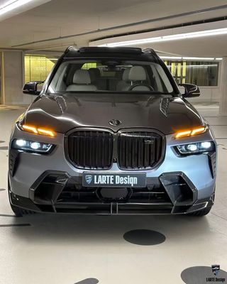 BMW X7 คาร์บอนไฟเบอร์ คอร์ดี้คิต X7 LD สไตล์ คาร์บอนไฟเบอร์ ดิฟฟิวเซอร์ฝีปากด้านหน้า