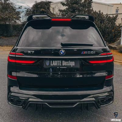 BMW X7 คาร์บอนไฟเบอร์ คอร์ดี้คิต X7 LD สไตล์ คาร์บอนไฟเบอร์ ดิฟฟิวเซอร์ฝีปากด้านหน้า