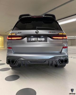BMW X7 คาร์บอนไฟเบอร์ คอร์ดี้คิต X7 LD สไตล์ คาร์บอนไฟเบอร์ ดิฟฟิวเซอร์ฝีปากด้านหน้า