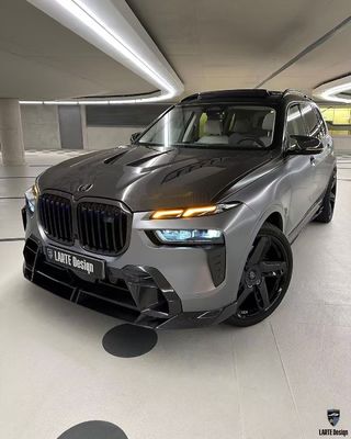 BMW X7 คาร์บอนไฟเบอร์ คอร์ดี้คิต X7 LD สไตล์ คาร์บอนไฟเบอร์ ดิฟฟิวเซอร์ฝีปากด้านหน้า