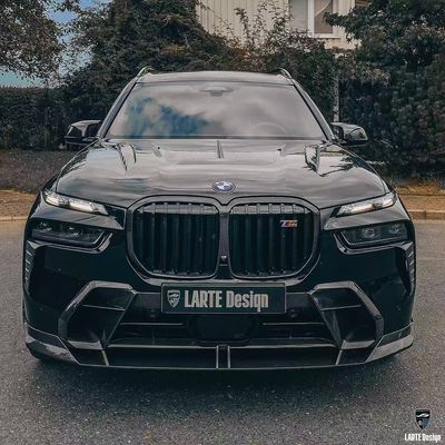 BMW X7 คาร์บอนไฟเบอร์ คอร์ดี้คิต X7 LD สไตล์ คาร์บอนไฟเบอร์ ดิฟฟิวเซอร์ฝีปากด้านหน้า