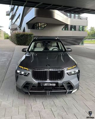 BMW X7 คาร์บอนไฟเบอร์ คอร์ดี้คิต X7 LD สไตล์ คาร์บอนไฟเบอร์ ดิฟฟิวเซอร์ฝีปากด้านหน้า
