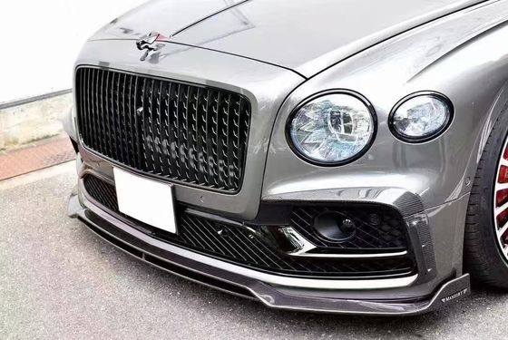 Bentley Flying Spur คอนโดไฟเบอร์คาร์บอน คิท Flying Spur อัพเกรด สไตล์ MANSORY ลิปหน้ากระจายกระจายกระจายกระจาย