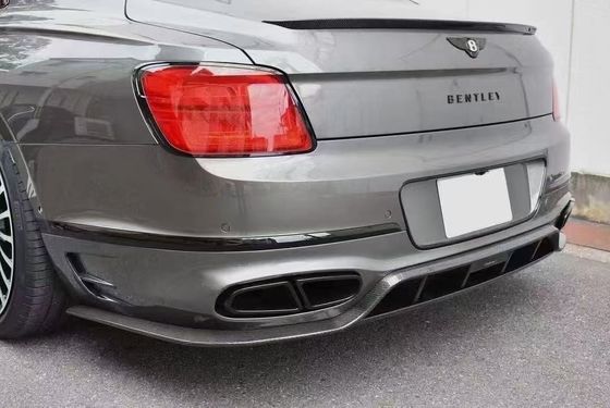 Bentley Flying Spur คอนโดไฟเบอร์คาร์บอน คิท Flying Spur อัพเกรด สไตล์ MANSORY ลิปหน้ากระจายกระจายกระจายกระจาย