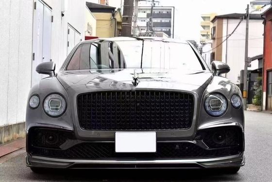 Bentley Flying Spur คอนโดไฟเบอร์คาร์บอน คิท Flying Spur อัพเกรด สไตล์ MANSORY ลิปหน้ากระจายกระจายกระจายกระจาย