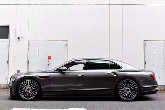 Bentley Flying Spur คอนโดไฟเบอร์คาร์บอน คิท Flying Spur อัพเกรด สไตล์ MANSORY ลิปหน้ากระจายกระจายกระจายกระจาย