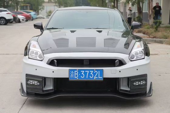 นิสสัน GTR คาร์บอนไฟเบอร์ คอร์ดี้ คิต GTR r35 ปรับปรุง 2024nismo สไตล์หน้าและหลัง สปอยเลอร์รถชนกัน