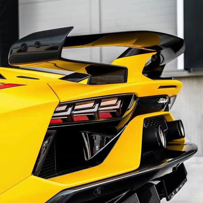 สําหรับ Lamborghini Aventador LP700 LP720 คาร์บอนไฟเบอร์ คอร์ดี้คิท Aventador ปรับปรุง SVJ สไตล์หน้าและหลัง