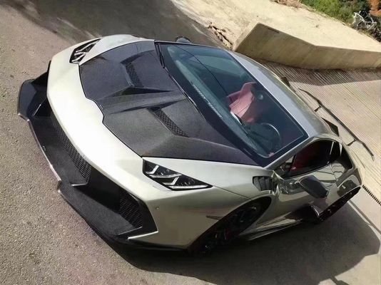 สําหรับ Lamborghini LP580 LP610 EVO หัวเครื่องไฟเบอร์คาร์บอน LP580 LP610 EVO 1016 Style
