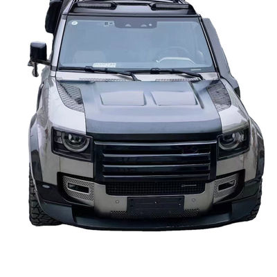 หมวกคาร์บอนไฟเบอร์สําหรับ Land Rover Defender หมวกคาร์บอนไฟเบอร์ Defender ปรับปรุงแบบ SVR