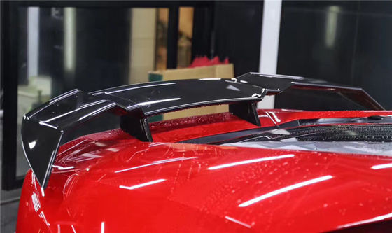 สําหรับ Lamborghini LP580 LP610 สปอยเลอร์ไฟเบอร์คาร์บอน LP580 LP610 ปรับปรุงสไตล์ Vors กระดานสปอยเลอร์ไฟเบอร์คาร์บอน