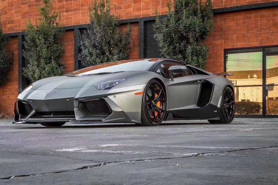 สําหรับ Lamborghini LP700 คาร์บอน ไฟเบอร์ คอร์ดี้ คิต LP700 อัพเกรด VORs สไตล์ คาร์บอน ไฟเบอร์ หน้าลิป Diffuser Spoiler