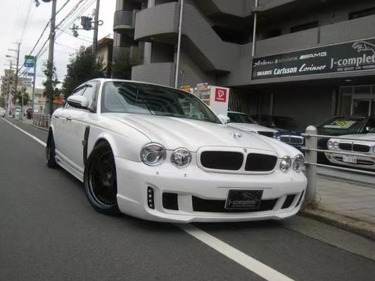 สําหรับ Jaguar XJ8 XJ6 คอร์ปี้คิต XJ6 XJ8 อัพเกรดแบบ Wald หน้าและหลัง Bumper Spoiler คอร์ปี้คิต