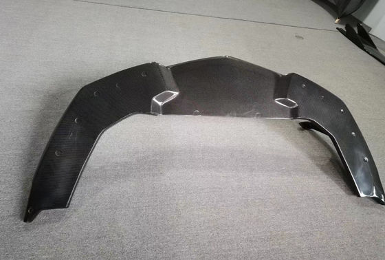 สําหรับ Lamborghini LP700 คาร์บอน ไฟเบอร์ คอร์ดี้ คิต LP700 อัพเกรด VORs สไตล์ คาร์บอน ไฟเบอร์ หน้าลิป Diffuser Spoiler