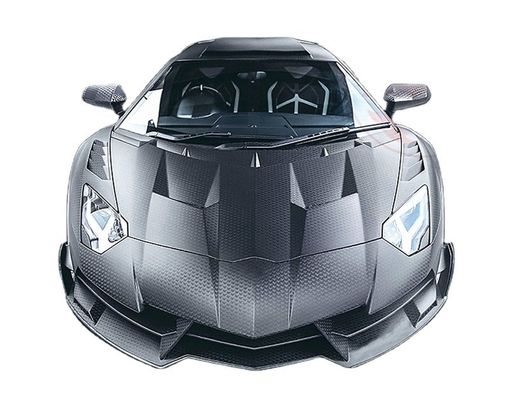 ผ้าคลุมใยคาร์บอนคุณภาพสูง Aventador ผ้าคลุมเครื่องจักรใยคาร์บอน LP700 LP720 ผ้าคลุมประตูเครื่อง
