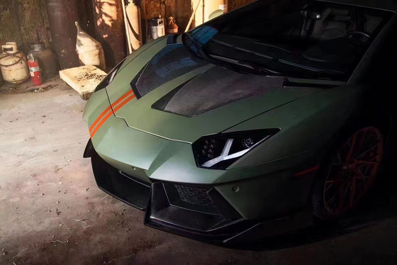 1016 สไตล์ คาร์บอน ไฟเบอร์ โฮปเน็ตสําหรับ Aventador Lp700 LP720 LP750SV