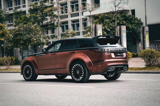 สําหรับ Land Rover Velar คาร์บอน ไฟเบอร์ คอร์ดี้คิต Velar อัพเกรด LM-style หน้าและหลัง Bumper Spoiler Widebody Kit