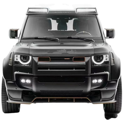 สําหรับ Land Rover Defender คาร์บอนไฟเบอร์ คอร์ดี้คิต Defender อัพเกรด MSY สไตล์หน้าลิป Diffuser Spoiler คาร์บอนไฟเบอร์ Widebody Kit
