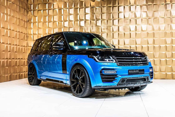Black Range Rover Body Kit 240 มิลลิเมตร คาร์บอน ไฟเบอร์ คิต 2019
