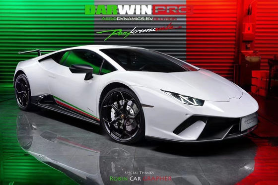 สําหรับ Lamborghini LP580 LP610 คาร์บอนไฟเบอร์ คอร์ดี้คิต LP580 LP610 ปรับปรุงแบบ LP640 หน้าและหลัง