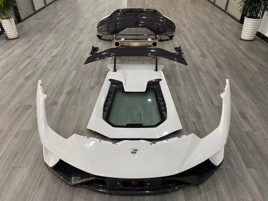 สําหรับ Lamborghini LP580 LP610 คาร์บอนไฟเบอร์ คอร์ดี้คิต LP580 LP610 ปรับปรุงแบบ LP640 หน้าและหลัง