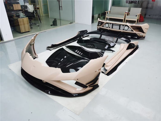 ผลิตภัณฑ์ใหม่สําหรับ Lamborghini Huracan LP580 LP610 คอร์ดี้คิต Huracan LP580 LP610 อัพเกรด EVO หน้าและหลัง