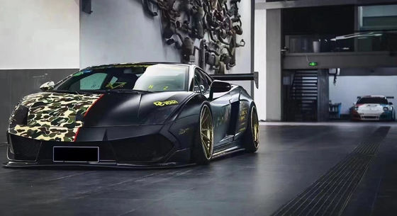 ผลิตภัณฑ์ใหม่สําหรับ Lamborghini Gallardo LP550 LP560 LP570 ชุดร่างกาย Gallardo LB Style Wide Bodyki