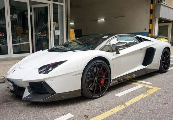 สําหรับ Lamborghini LP700 LP750 คาร์บอน ไฟเบอร์ คอร์ดี้คิต LP700 750 อัพเกรด Novi หน้าเปลือกข้างกระโปรงคอร์ดี้คิต