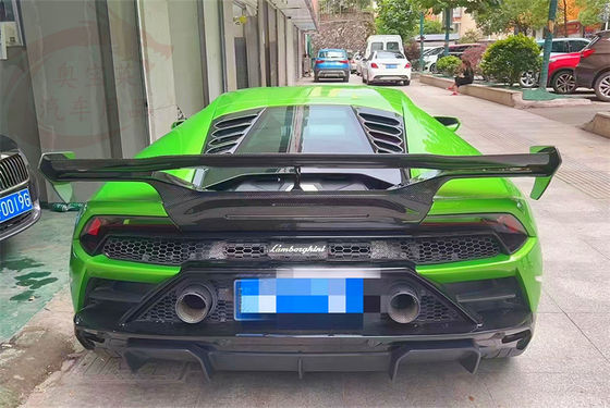 สําหรับ Lamborghini LP580 LP610 คาร์บอน ไฟเบอร์ คอร์ดี้คิต LP580 LP610 อัพเกรด VORS สไตล์ ไฟเบอร์ คาร์บอน สปอยเลอร์ ปีก