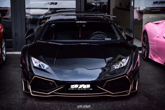 สําหรับ Lamborghini LP580 LP610 Carbon Fiber Widebody Kit LP580 LP610 ปรับปรุงแบบ PD หน้าและหลัง