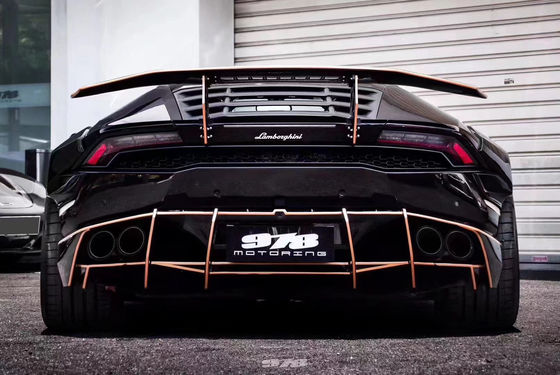 สําหรับ Lamborghini LP580 LP610 Carbon Fiber Widebody Kit LP580 LP610 ปรับปรุงแบบ PD หน้าและหลัง
