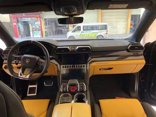 อุปกรณ์อะไหล่รถยนต์ ภายในใยคาร์บอนสําหรับ Lamborghini Urus Urus ใยคาร์บอนพื้นที่ควบคุมเครื่องปรับอากาศกลาง