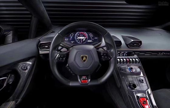 สําหรับ Lamborghini LP580 LP610 ภายในไฟเบอร์คาร์บอน LP580 LP610 OEM Style คาร์บอนไฟเบอร์เซ็นเตอร์แพนเนล