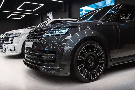 คาร์บอน ไฟเบอร์ Land Rover Body Kit LM Style มหาวิทยาลัยด้านหลัง Bumper Lip Diffuser