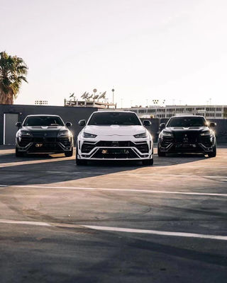 สิ้นส่วนรถยนต์สําหรับ Lamborghini Urus Body Kit Urus อัพเกรด 1016 สไตล์หน้าสกูป Diffuser Spoiler Widebody Kit
