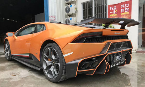 สปอยเลอร์ไฟเบอร์คาร์บอนสําหรับ Lamborghini Huracan LP580LP610 LP580 LP610SD สไตล์ สปอยเลอร์ไฟเบอร์คาร์บอน