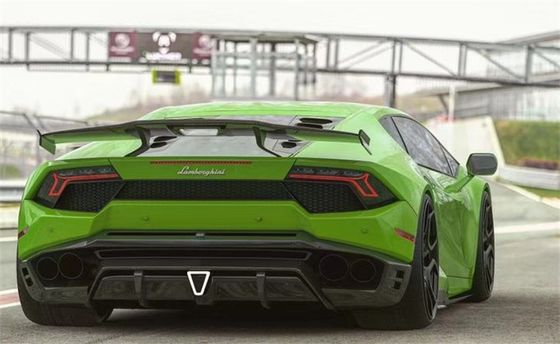 สปอยเลอร์ไฟเบอร์คาร์บอนสําหรับ Lamborghini Huracan LP580LP610 LP580 LP610SD สไตล์ สปอยเลอร์ไฟเบอร์คาร์บอน