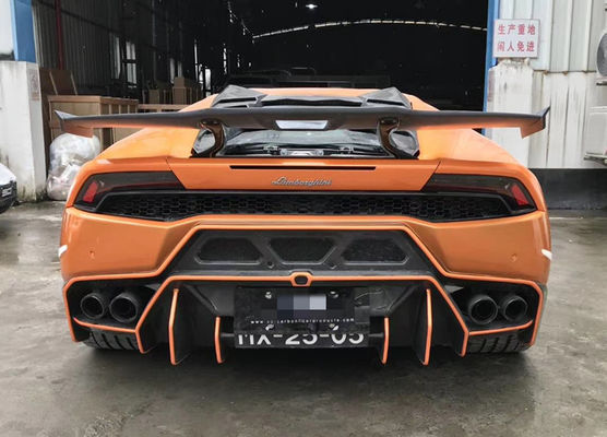 สปอยเลอร์ไฟเบอร์คาร์บอนสําหรับ Lamborghini Huracan LP580LP610 LP580 LP610SD สไตล์ สปอยเลอร์ไฟเบอร์คาร์บอน