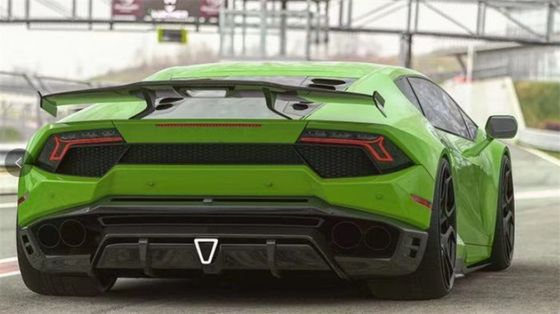 สปอยเลอร์ไฟเบอร์คาร์บอนสําหรับ Lamborghini Huracan LP580LP610 LP580 LP610SD สไตล์ สปอยเลอร์ไฟเบอร์คาร์บอน
