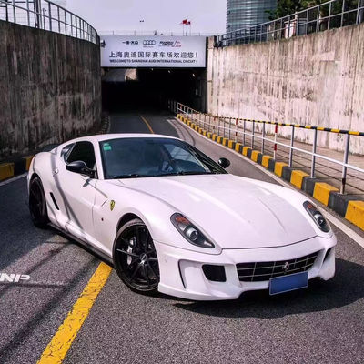 สําหรับ Ferrari 599 Body Kit 599 Upgraded VORS Style หน้าและหลัง แบมเปอร์ข้างกระโปรงสปอยเลอร์ คาร์บอน ไฟเบอร์ คอร์ปี้คิต