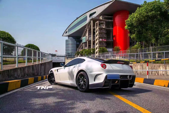สําหรับ Ferrari 599 Body Kit 599 Upgraded VORS Style หน้าและหลัง แบมเปอร์ข้างกระโปรงสปอยเลอร์ คาร์บอน ไฟเบอร์ คอร์ปี้คิต