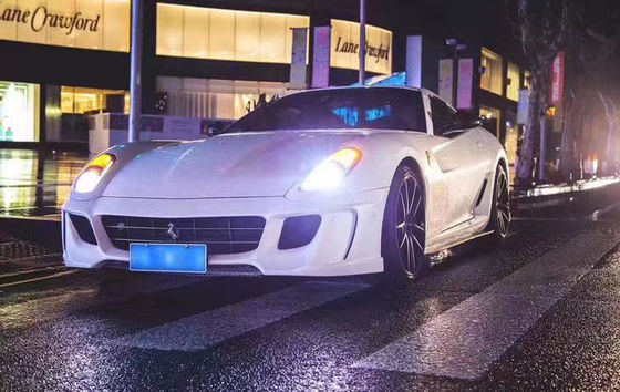 สําหรับ Ferrari 599 Body Kit 599 Upgraded VORS Style หน้าและหลัง แบมเปอร์ข้างกระโปรงสปอยเลอร์ คาร์บอน ไฟเบอร์ คอร์ปี้คิต
