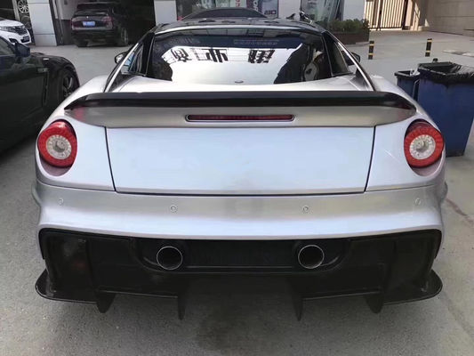 สําหรับ Ferrari 599 Body Kit 599 Upgraded VORS Style หน้าและหลัง แบมเปอร์ข้างกระโปรงสปอยเลอร์ คาร์บอน ไฟเบอร์ คอร์ปี้คิต