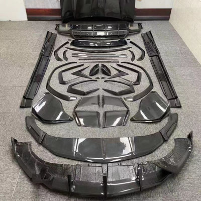สิ้นส่วนรถยนต์สําหรับ Lamborghini Urus Body Kit Urus อัพเกรดแบบ TopCAR สไตล์คาร์บอน ไฟเบอร์หน้า