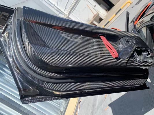 สําหรับ Lamborghini Aventador LP700 แผ่นประตูใยคาร์บอน Aventador SVJ Style แผ่นประตูใยคาร์บอน