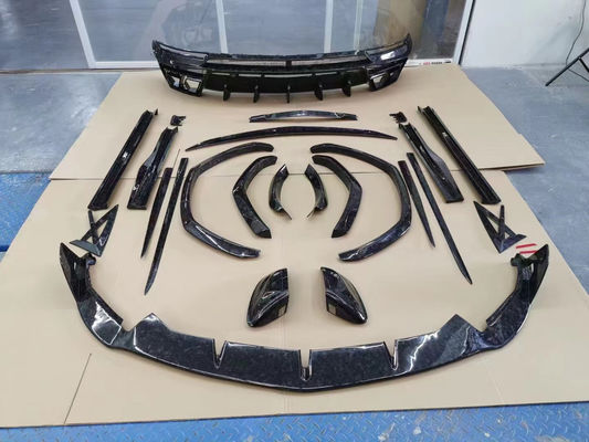 ชิ้นส่วนรถยนต์ ชุดร่างกายใยคาร์บอนสําหรับ Lamborghini URUS URUS อัพเกรด MSY หน้าเปลือก Diffuser Spoiler Wide-body Kit
