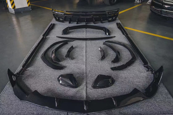 ชิ้นส่วนรถยนต์ ชุดร่างกายใยคาร์บอนสําหรับ Lamborghini URUS URUS อัพเกรด MSY หน้าเปลือก Diffuser Spoiler Wide-body Kit